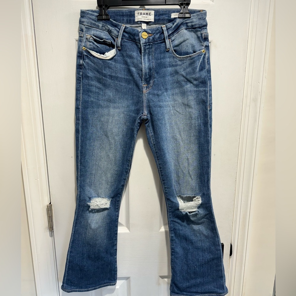 Frame Denim: Le Crop Mini Boot